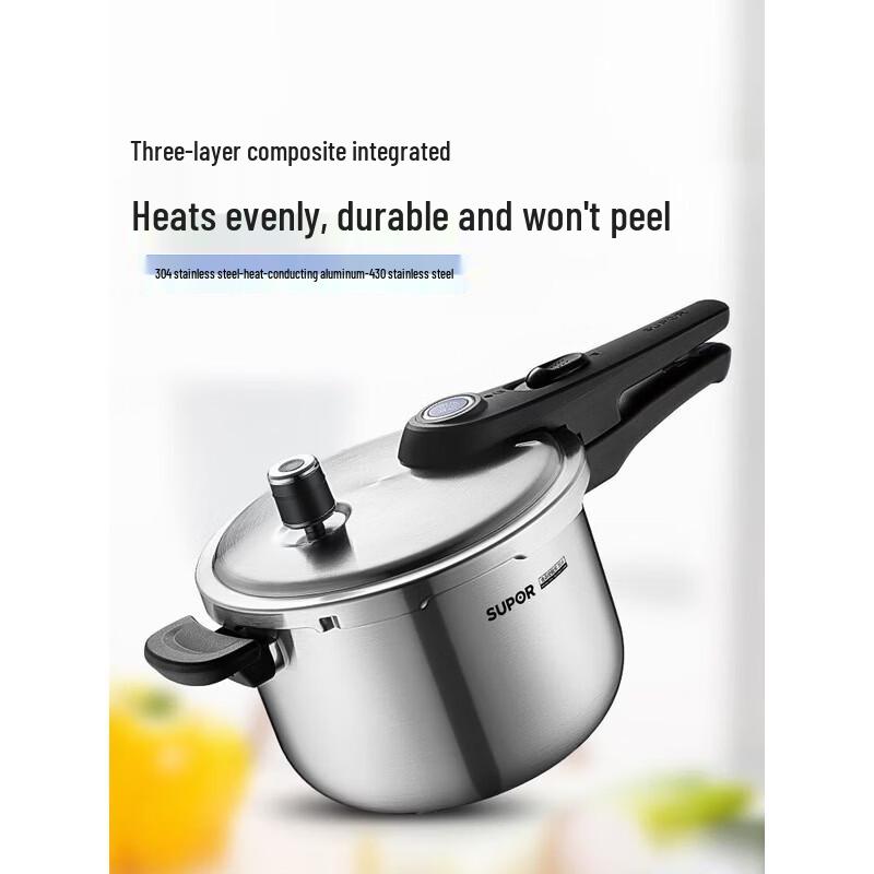 Supor 304 Stainless Steel Pressure Cooker