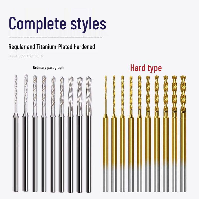 2.35mm Shank High-Speed Steel Micro Twist Drill for Woodworking and Amber Drilling