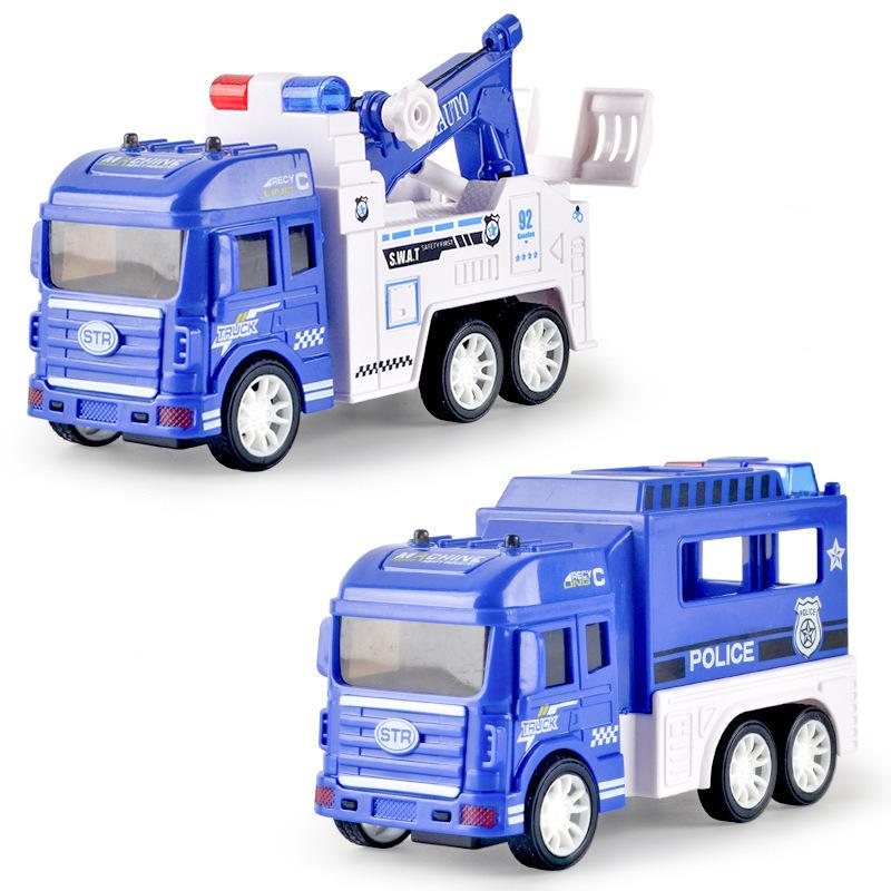 Children's Inertial Military Tank Toy