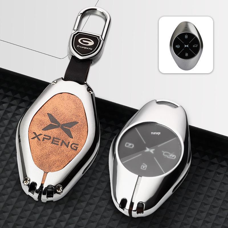 Xiaopeng P7/P5/G3i Luminous Metal Keychain Case