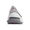 Li Ning Wowtr Cushioning Slip Resistant Abrasion Resistant Low top Basketball Shoes Men's White Gray ABBQ003-4