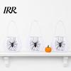 Halloween Bag Cute Treat or Trick with Handle for Kids, Reusable Non Snack Woven Candy Goodie Bag, Soft Handbag Basket Party Favors