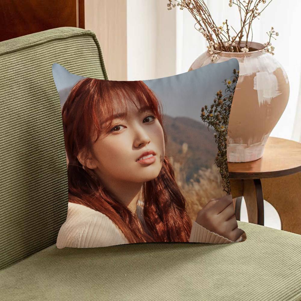 Y-Yabuki Nako Personalized Picture Text Home Decorative Pillows Household Gifts 45x45cm