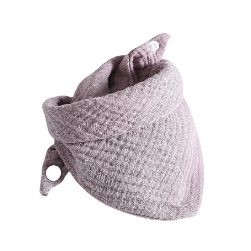 Baby Infants Feeding Bibs Soft Pure Cotton Bandana Saliva Towel Toddler Drool Scarf Newborn Burp Cloth