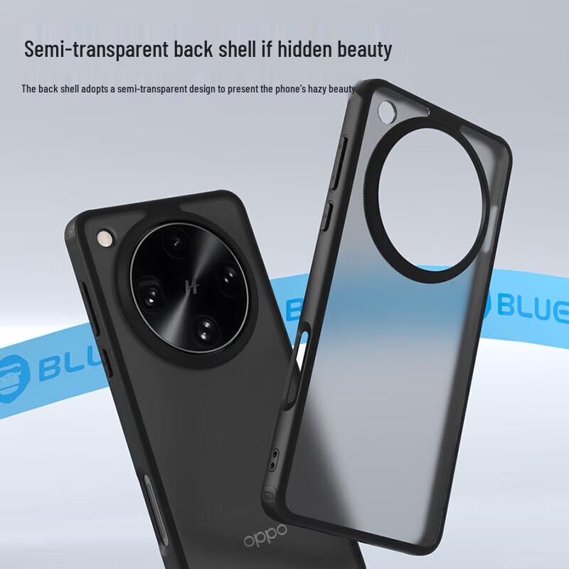 Mr. Blue Gorilla Minimalist Case for OPPO Find X8s