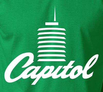 CAPITOL Tower Rock n Roll Stereo Musikinspelningsetikett S-6XL T-shirt Unisex T-shirt