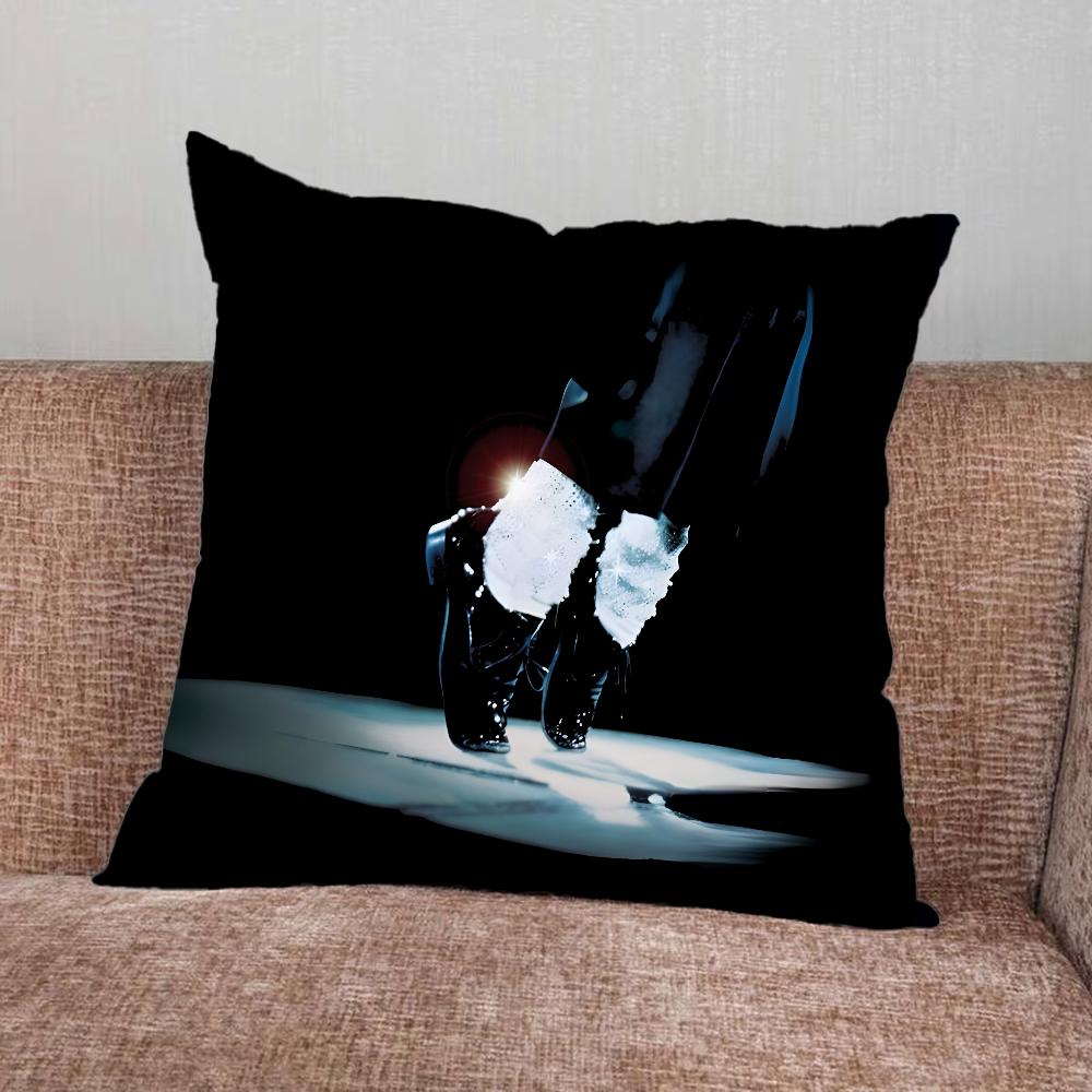 Singer M-Michael Jackson Pillow Case For Home Bedroom Car Office Decoration Living Room Sofa Cushion Cover Suitable