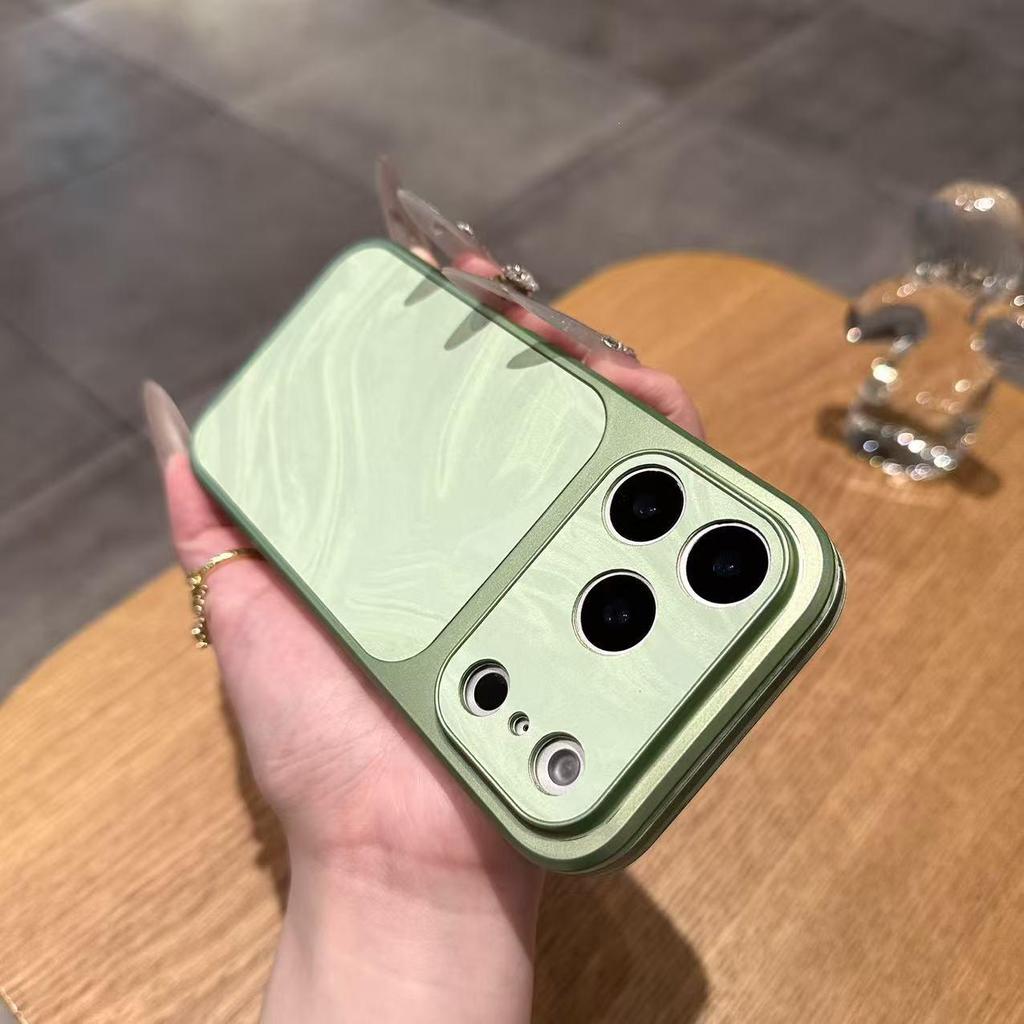 Luxury High-End Water Ripple Protective Case for iPhone 17 Pro Max, 16, 15, 14