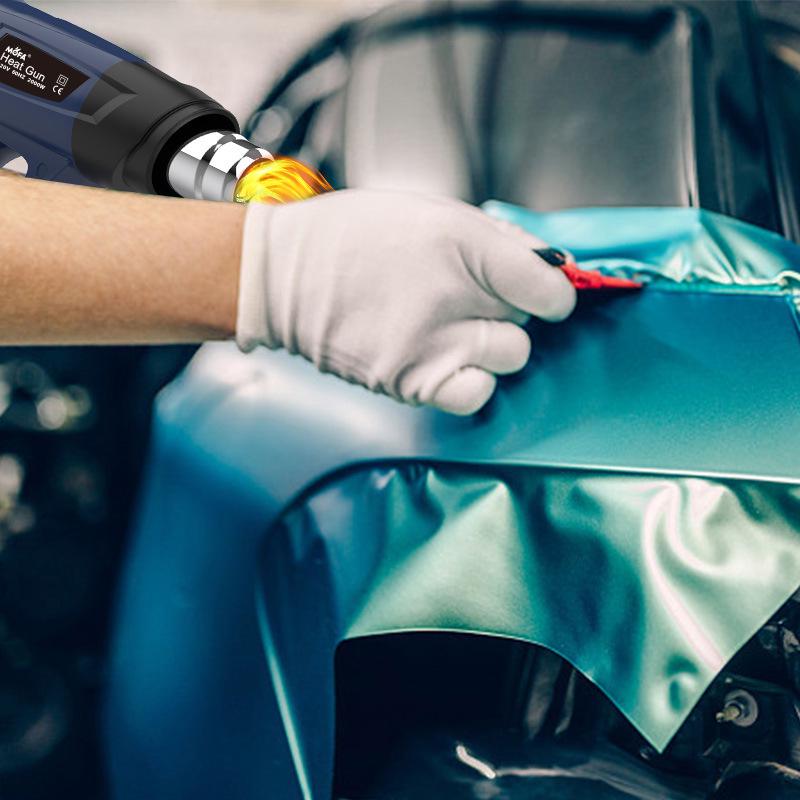 MOFA 2000W Digital Heat Gun for Car Film & Baking, EU/US Spec.