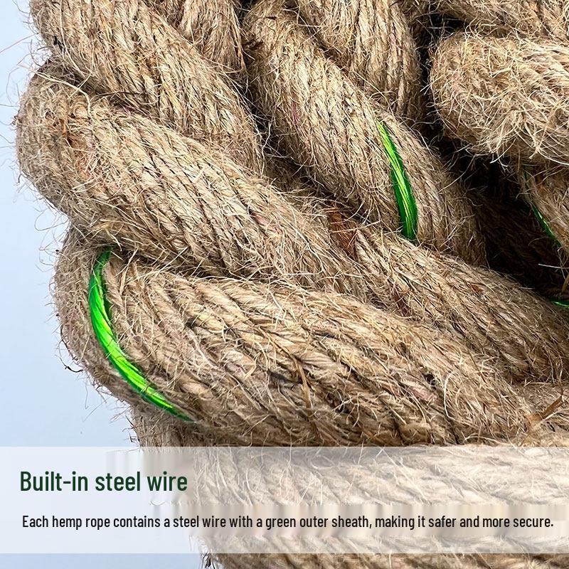 30mm Natural Hemp Outdoor Training & Tug-of-War Rope