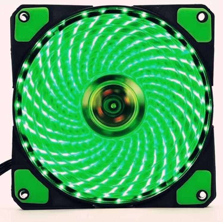 12CM 33LED Luminous Case Cooling Fan - 12025 LED Computer Cooler