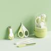 Safe Baby Nail Clipper Set: Anti-Pinch Scissors & File for Newborns and Children