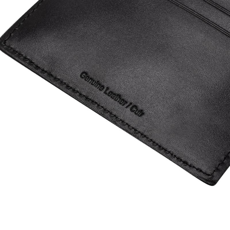 Calvin Klein Ss25 Business Casual Multi-Card Holder Leather Card Case Men Accessories Space-Black 4D1017G-UB1