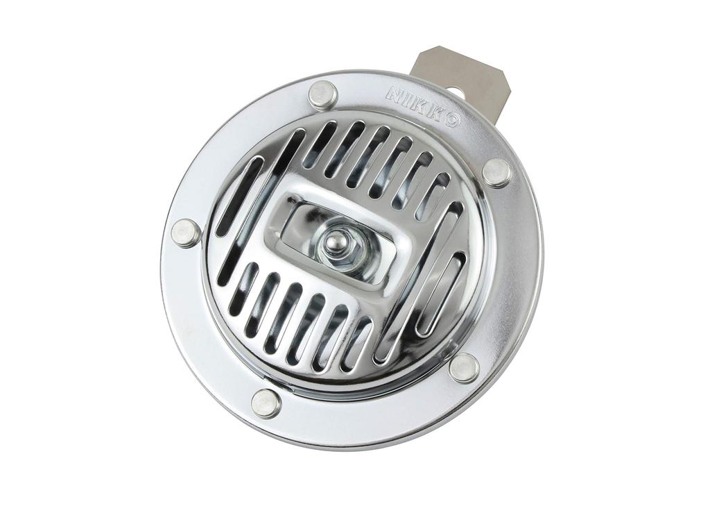 POSH 913901 Motorcycle Goods Plated Horn GLOSS Universal