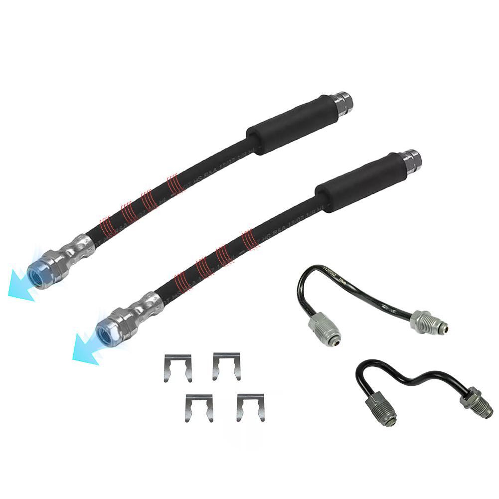 

Brake Hose and Retaining Clip Brake Hose Lock 191611715 1K0611763E 1K0611764L for Golf MK5 MK6 Touran A3 TT China Mainland