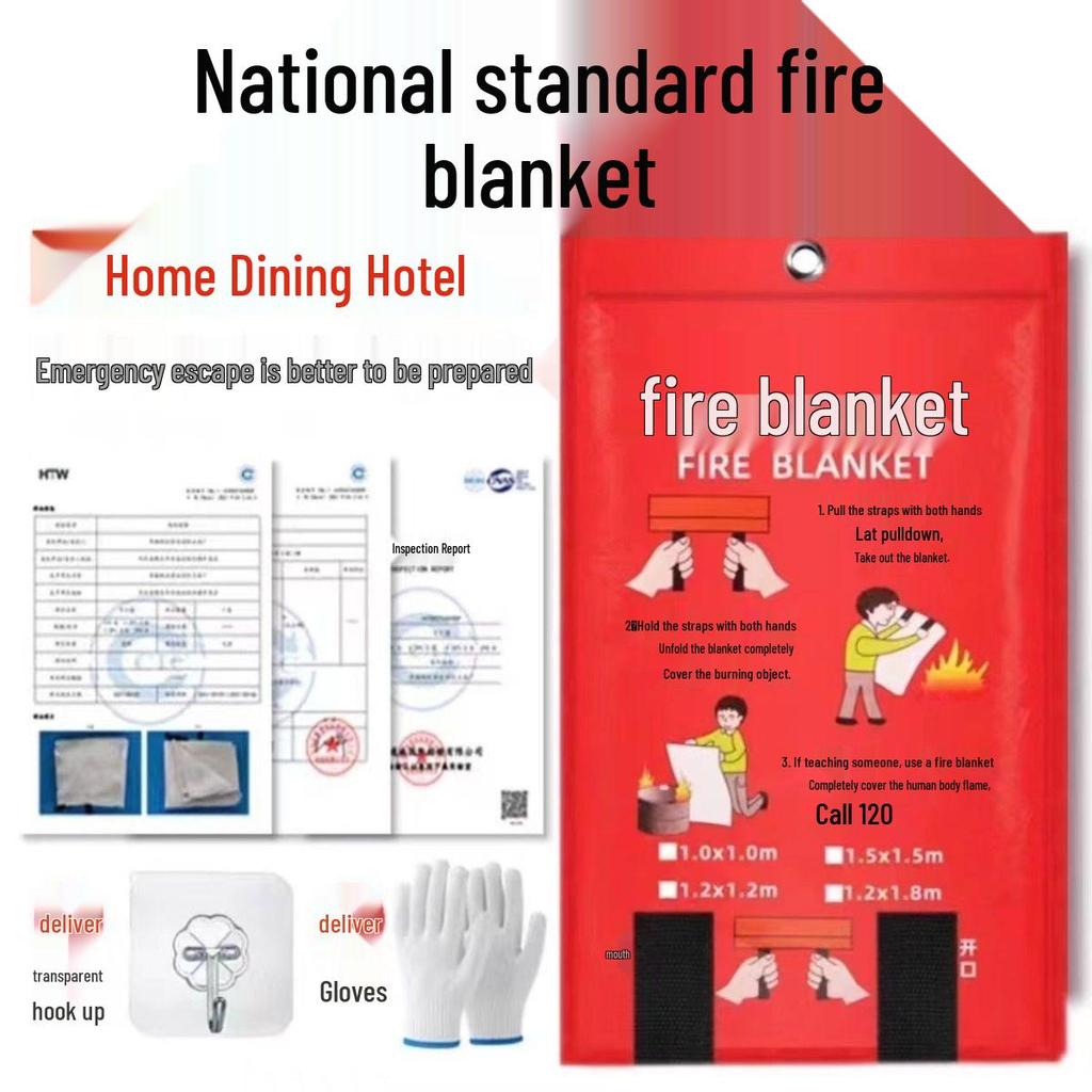 Certified Fireproof Fiberglass Blanket for Commercial and Household Use