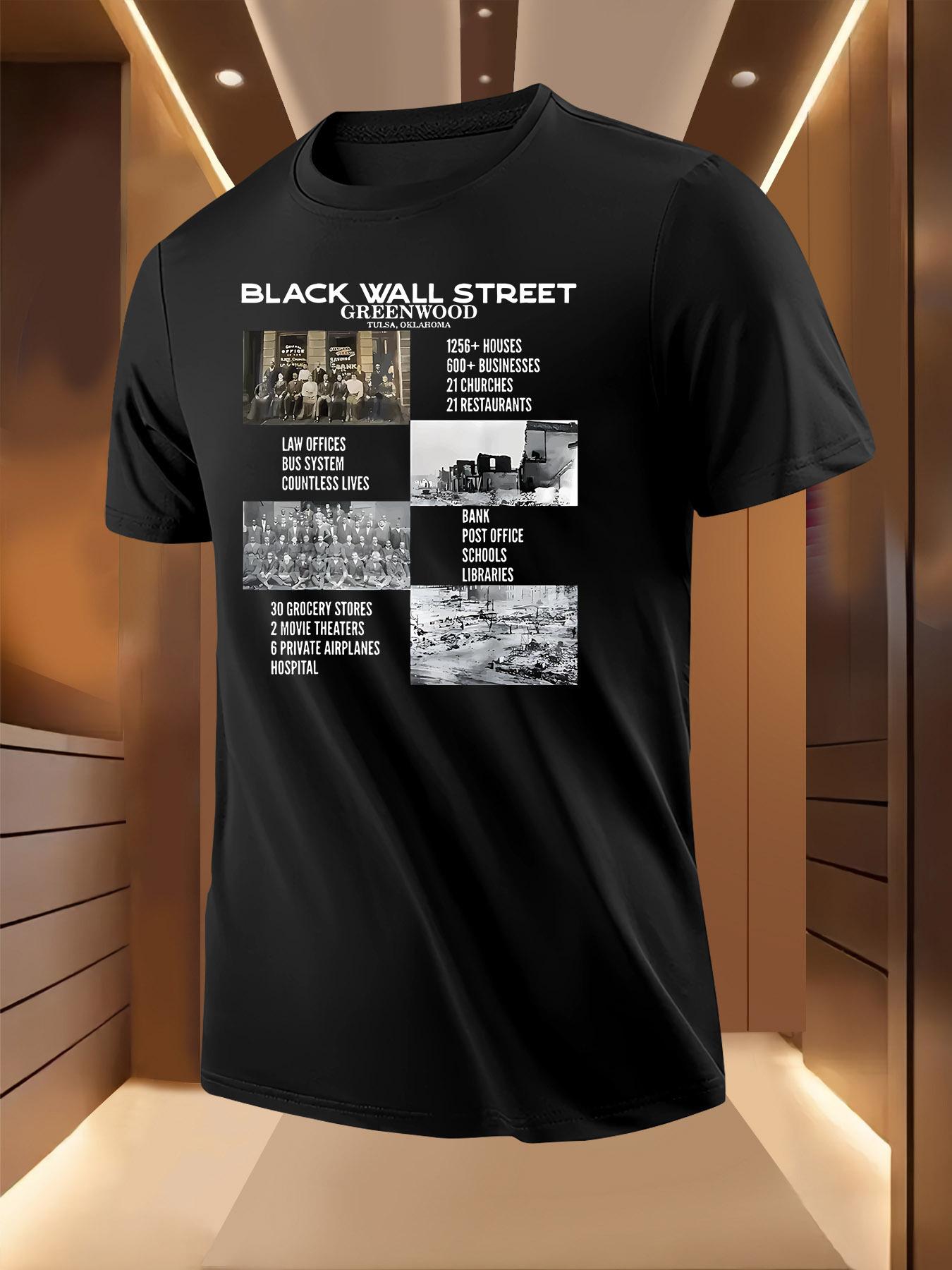Tulsa Greenwood District Historical Graphic Tee - Light Y... XXXL