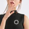 All-Matching Lapel Pins Fashoin Pearls Wreath Brooch Round Pins Elegant Badge Breastpin Decoration Clothes Accessories