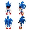 2025 New 25cm Super Sonic Action Doll Plush Toy Hedgehog Model Plush Doll Tarsnak Sofa Plushie Toys for Children's Birthday Gift