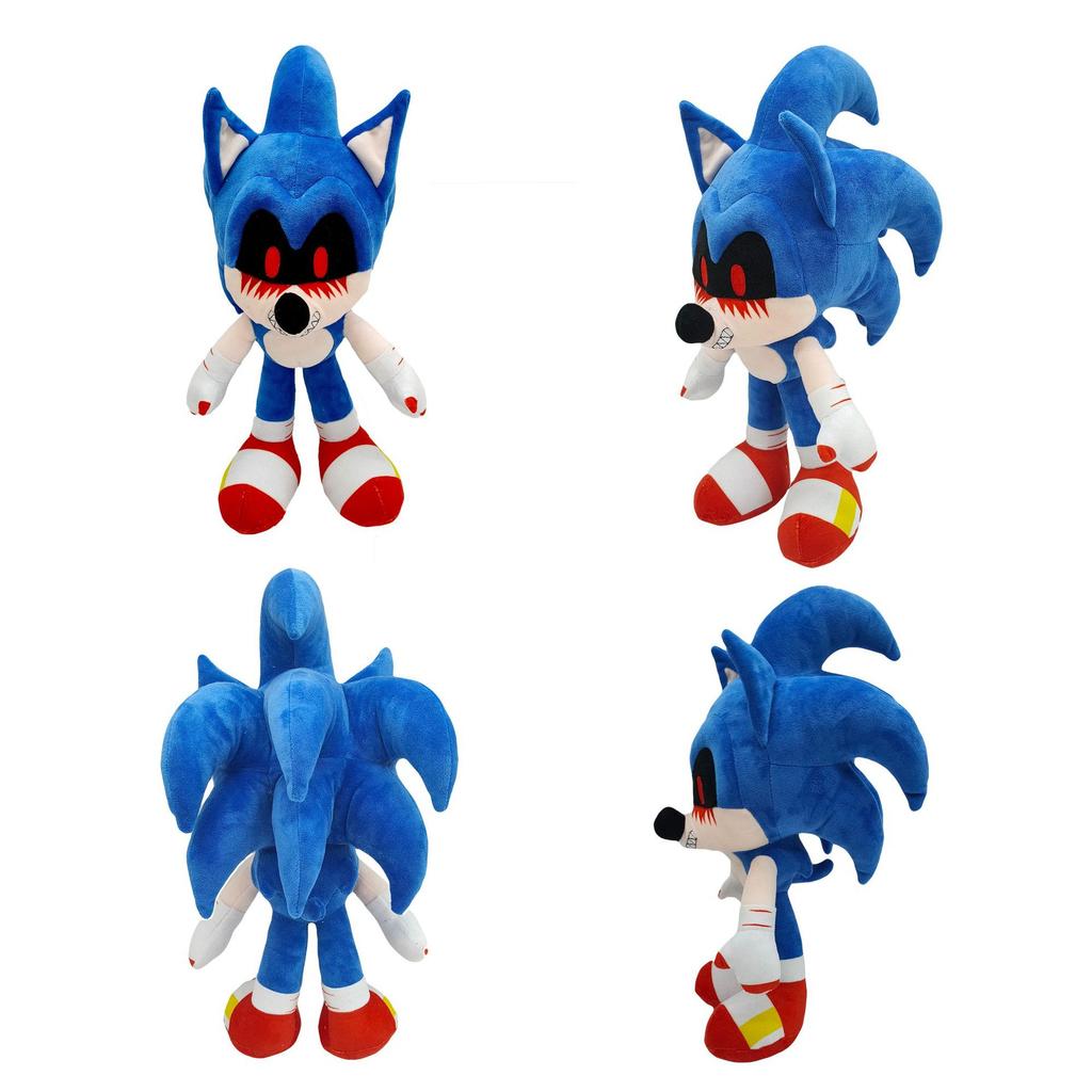 2025 New 25cm Super Sonic Action Doll Plush Toy Hedgehog Model Plush Doll Tarsnak Sofa Plushie Toys for Children's Birthday Gift