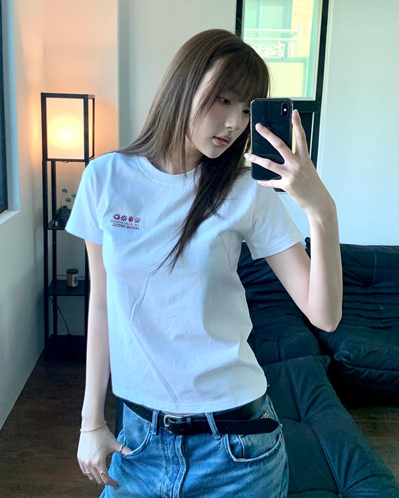 HAVISM Name Card S/S Tee(White)