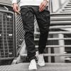 Pantaloni da jogging sportivi casual da uomo Leggeri da escursionismo Lavoro Pantaloni outdoor Tasca Cerniera