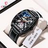CHENXI Watches Mechanical Automatic Skeleton Stainless Steel Watches for Men 3ATM Waterproof Bracelet Trbillon Clock Custom logo
