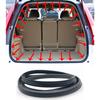 Car Rear Trunk Weatherstrip Frame Rubber Seal Sealing Strip For Honda CR-V CRV 2007 2008 2009 2010 2011