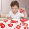 Montessori Number Matching Puzzle Math Toys My First Big Puzzle Animal Car Hand Grasp Board Numbers Sense Game Educational Toys