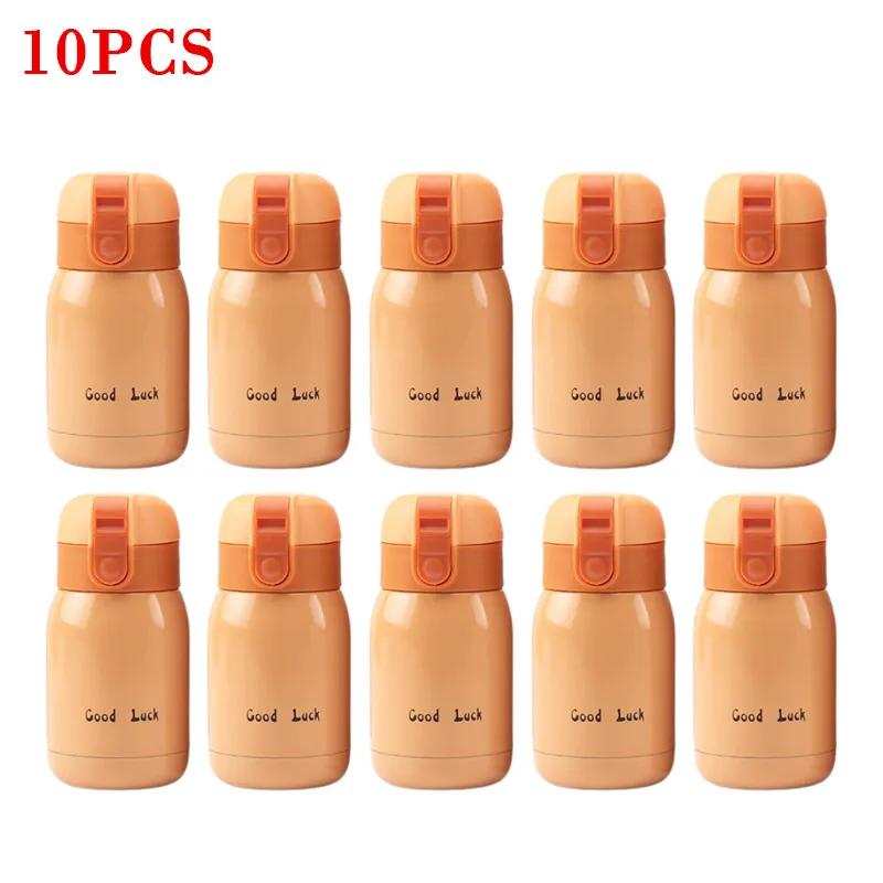 Mini Thermos Cup 200ml/360ml Pocket Cup Stainless Steel Thermal Coffee Mug Vacuum Flask Insulated Hot Water Bottle Kids Gift