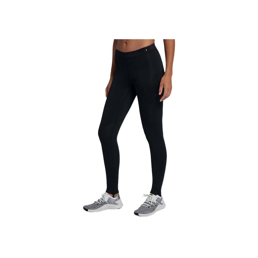 Nike Solid Quick-Dry Tight-Fitting Jogger Pants Women bottoms Black 932223-010