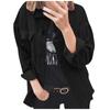 Women's  And Winter Solid Button Long-sleeved Clothes Sweater Coat