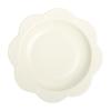 Cream French Lace Plate Ceramic Plate Household Cute Dish Plate Creative Tableware Deep Plate Dessert Plate