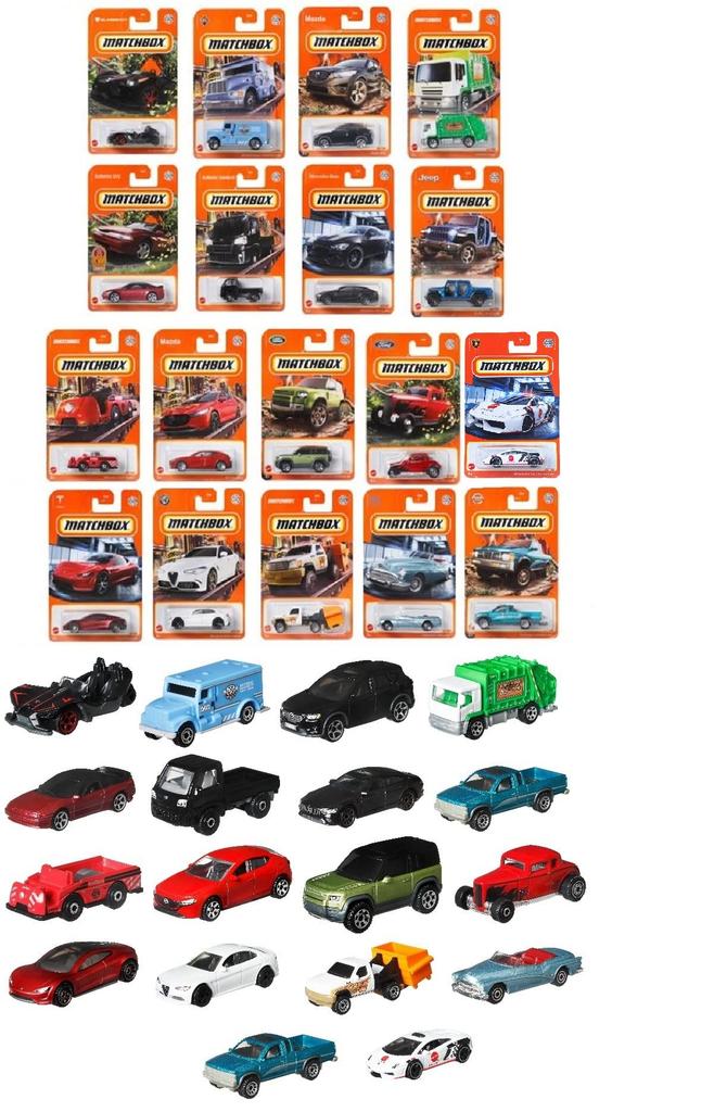 Matchbox Basic Car Assortment In Box of 24 Mini [Sold Cars] 987Y-30782