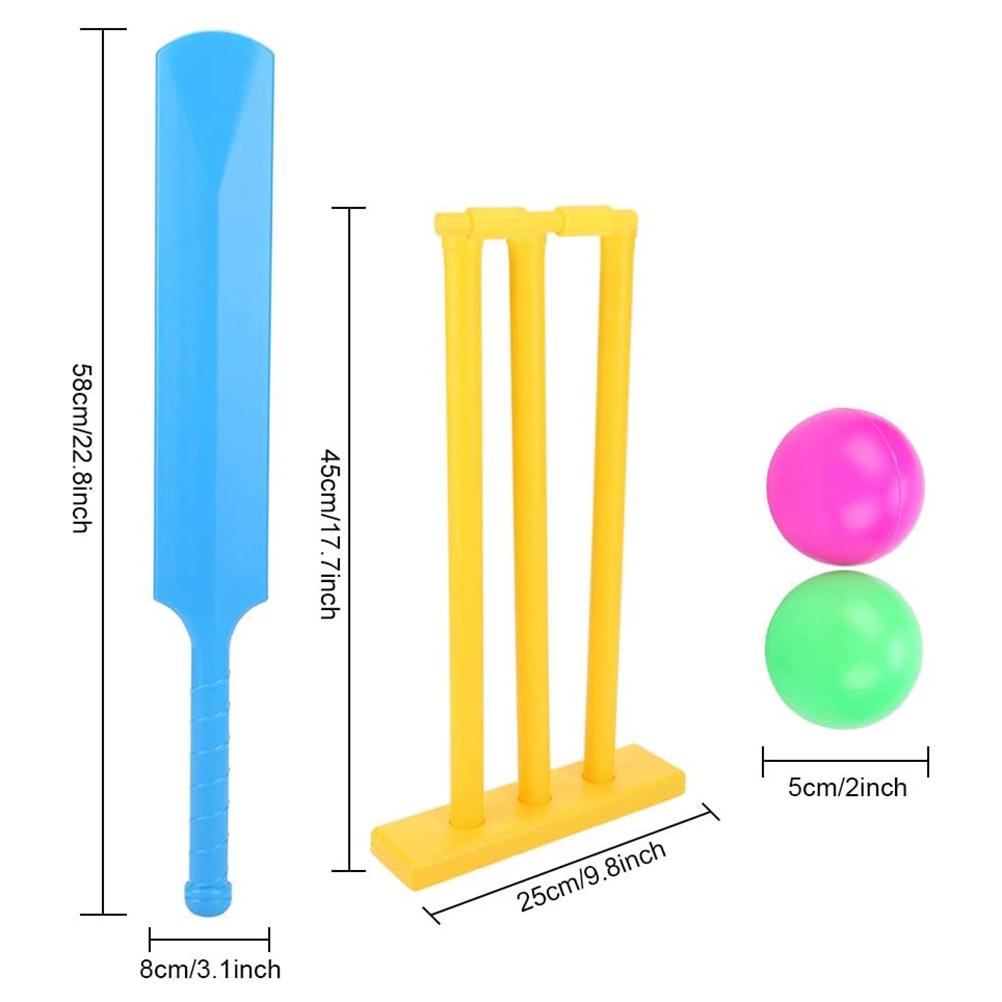 Kinder Kricket Set Sport Eltern Kind Interaktives Kricket Indoor Outdoor Spiel Spielzeug