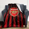 Arsenal Football Club Wappen Decken Flanell Bedruckt Atmungsaktiv Warm Überwurfdecke für Zuhause Büro Bettwäsche 0708a27