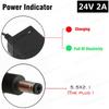 24V 2A Lead-Acid Battery Charger For 28.8V Electric Wheelchair For Golf Cart Lead Acid Charger For Weeding Machine High Quality