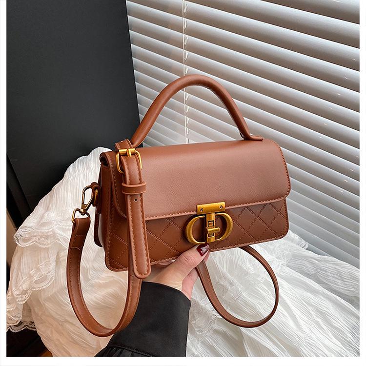 2025 Trendy Retro Minimalist Crossbody Bag: Large Capacity, Stylish Commute & Leisure Shoulder Bag