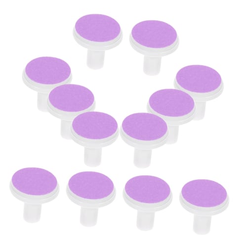 

FOMIYES Baby Nails, Electric Nail File Replacement Pads, 12-Pack, Nail Trimmer Replacement Pads, Baby Nail File Supplies, Durable Plastic and Abrasive