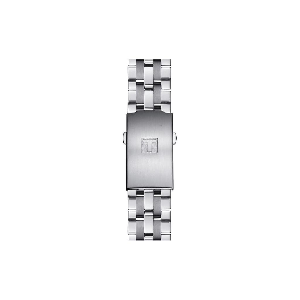 Tissot PRC 200 Series Quartz Chronograph 200M Water Resistant Date Display Casual Simple Watch Men watches White Steel T17.1.586.32