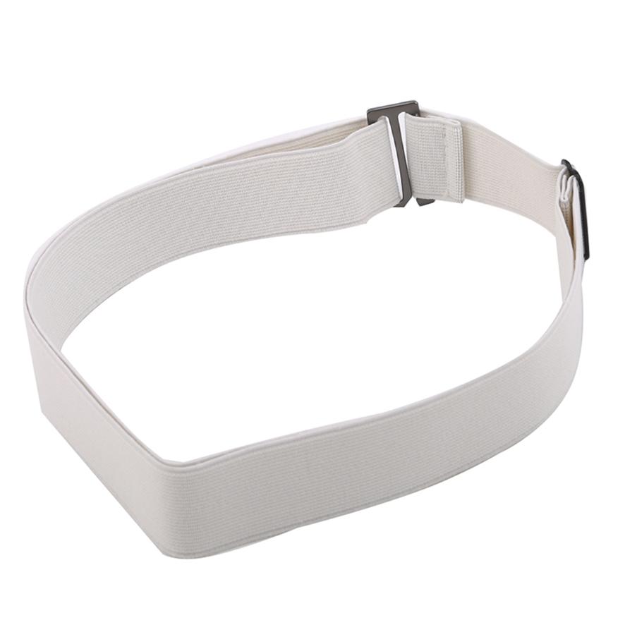 Women Fashion Adjust Slim Elastic Invisible Belt Simple Lazy Belt Fat Elastic Belt Seamless Jeans Belt