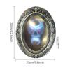 Motion Activated Haunted Mirror Creepy Haunted Mirror With Sounds Speaking Haunted Oval Mirror Horror Prop Spooky Indoor Party
