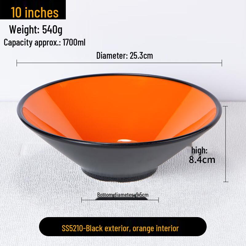 Commercial Melamine Conical Noodle Bowl