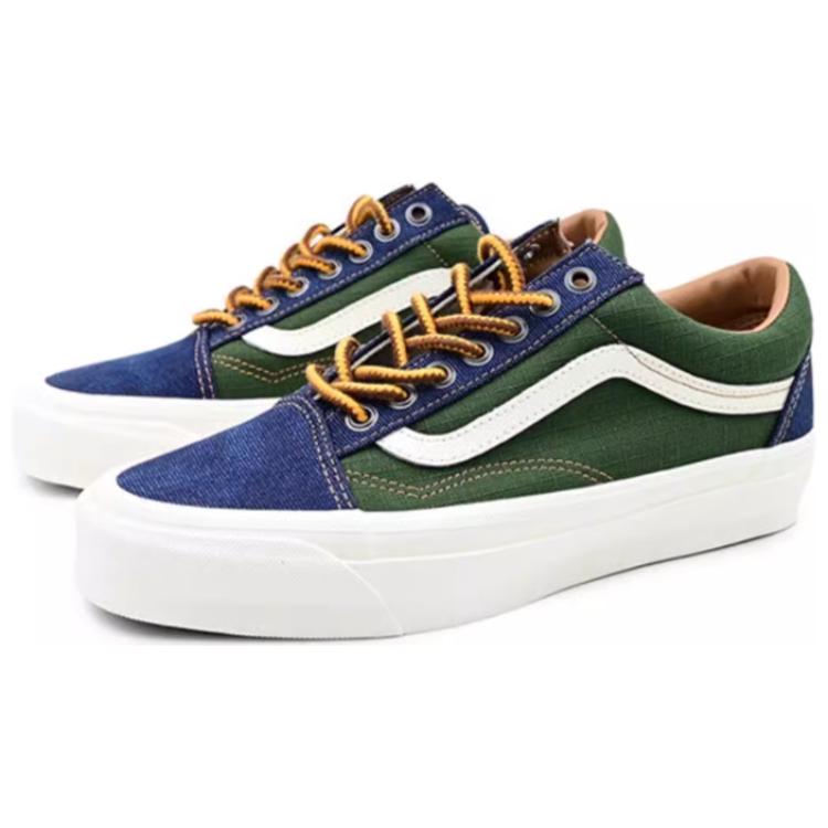 Vans Mte Old Skool 36 Classic Comfortable Low Top Skate Shoes Unisex sneaker Green Blue VN000CY21T8