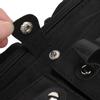 Multi Functional Portable Scissors Waist Bag Hair Clip Comb Hairdressing Tool Storage Bag Black(Black )