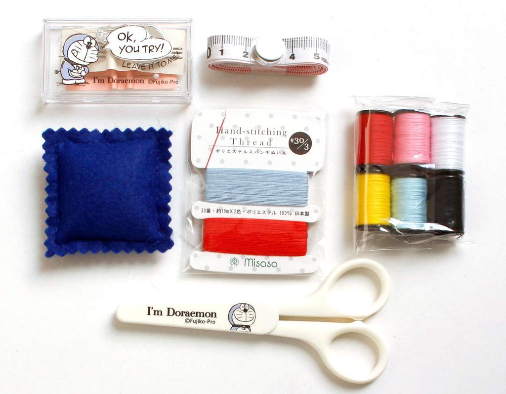 Misasa Sewing Kit Doraemon Small Type 1494 Clear No.