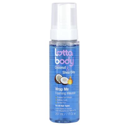 Lottabody, Wrap Me, pěnová pěna s kokosovým a bambuckým olejem, 7 fl oz (207 ml)