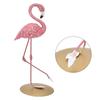 Rosa Flamingo-Statue, Ornamente, Kunstharz, Heimdekoration, Zubehör für Wohnzimmer, Schlafzimmer, Arbeitszimmer