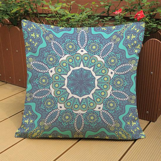 Bohemia Mandala Florals Style Home Decoration Throw Pillow Case Vintage Kilim Pattern Print Car Sofa Cushion Cover Cojines