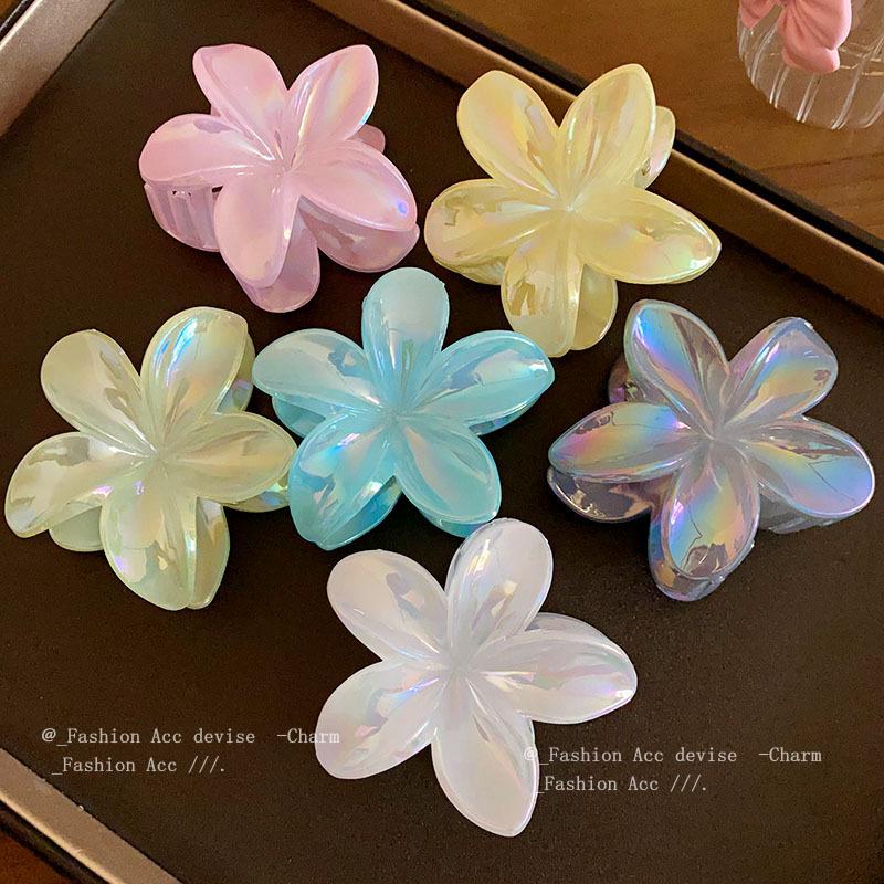 

Atmosphere Flower Hair Clip - Elegant Shark Claw Updo Accessory